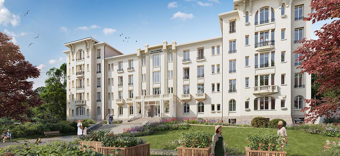 Investir en location meublée non professionnelle (LMNP) à Clermont-Ferrand (63) : « Polyclinique Hôtel-Dieu »